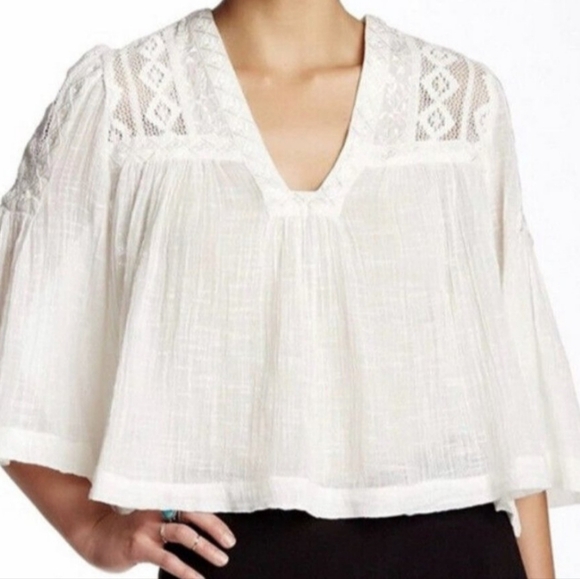Free People Carry Me Away Cropped Top - Picture 5 of 11